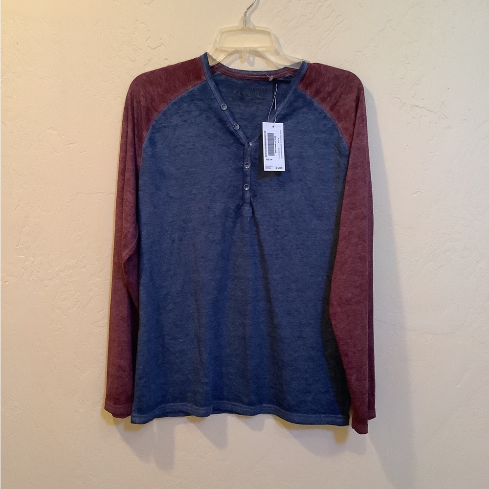 long sleeve medium Indigo star shirt